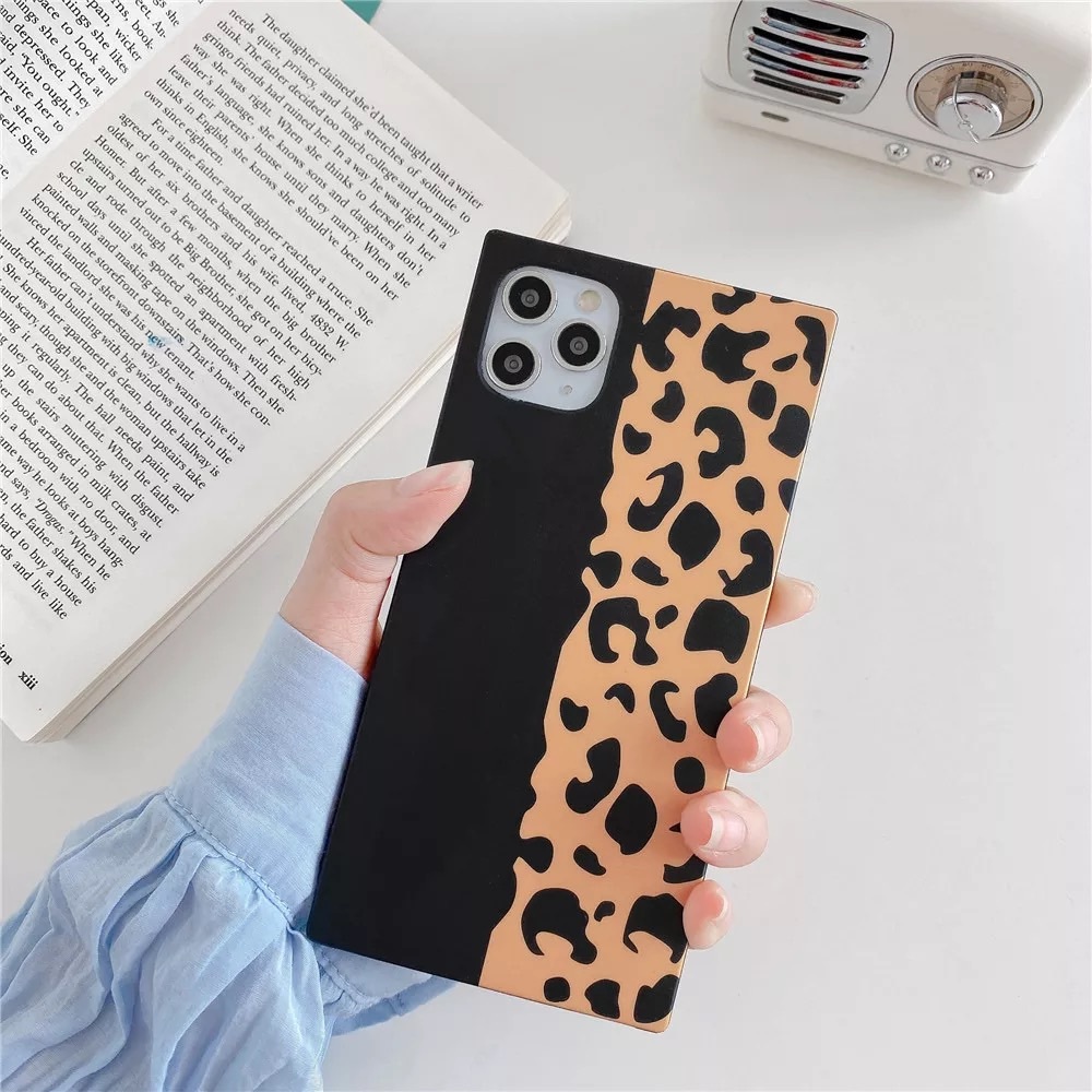Leopard Square iPhone 12 Pro Max Case
